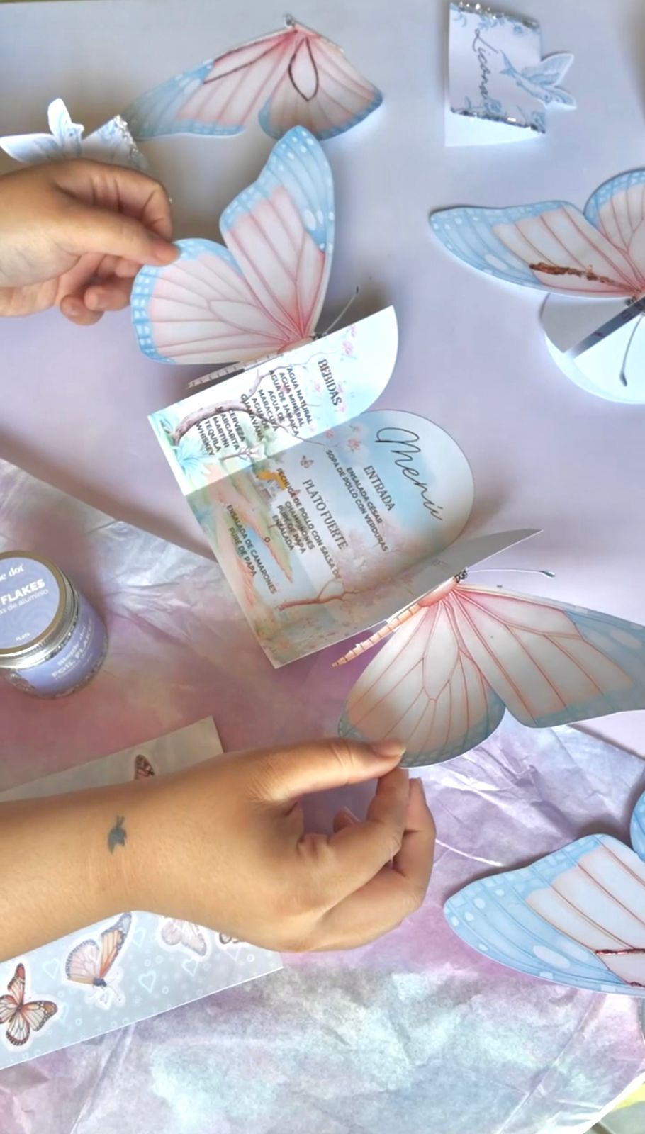 Butterfly Invitation - Template