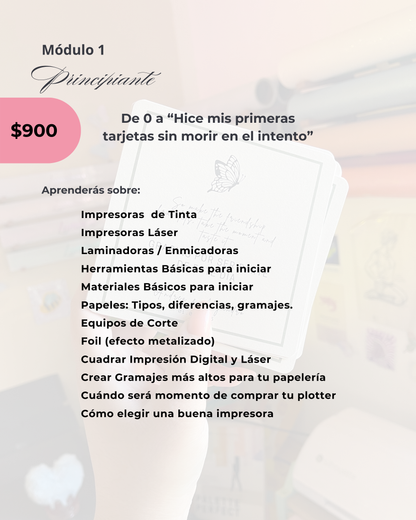 Papelería y Foil - Módulo 2