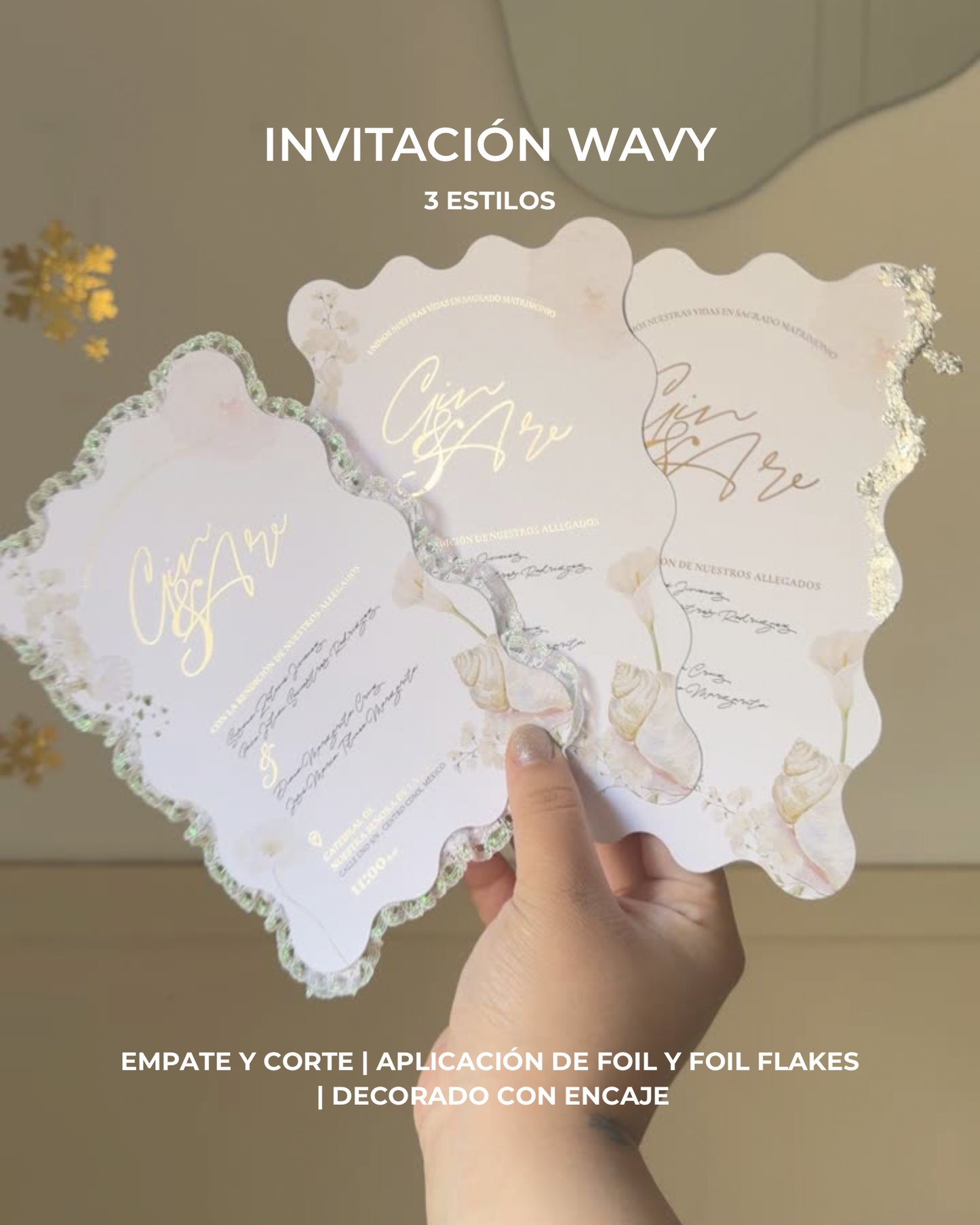 Invitaciones básicas y en tendencia