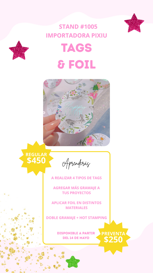 TAGS & FOIL ♥ (ON LINE)