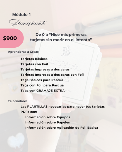 Papelería y Foil - Módulo 2