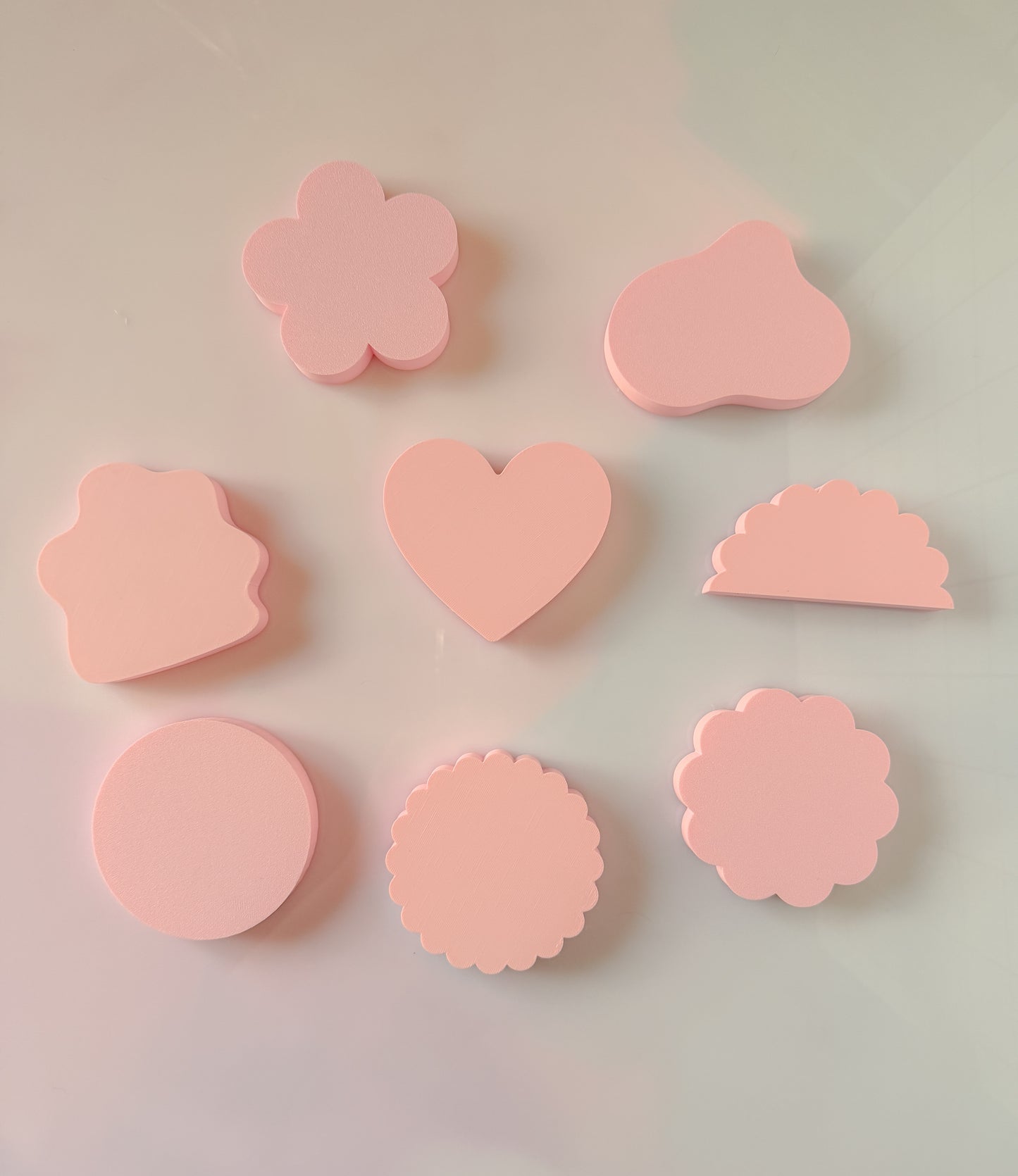 Set de formas para fotos (8 piezas)
