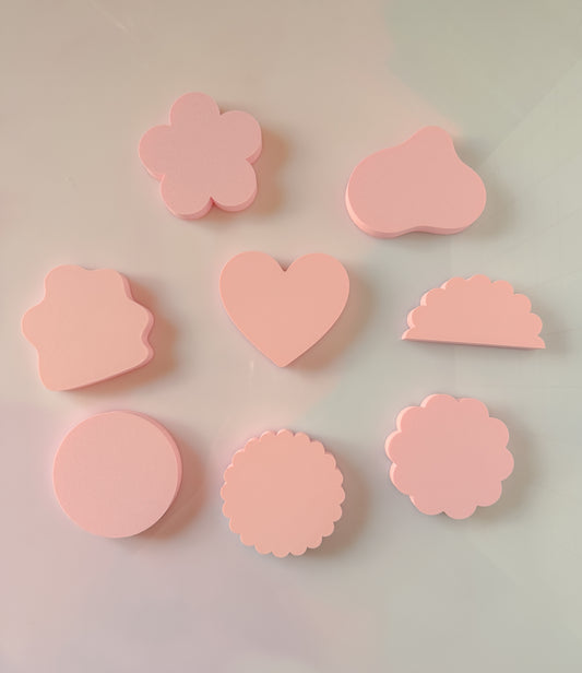 Set de formas para fotos (8 piezas)