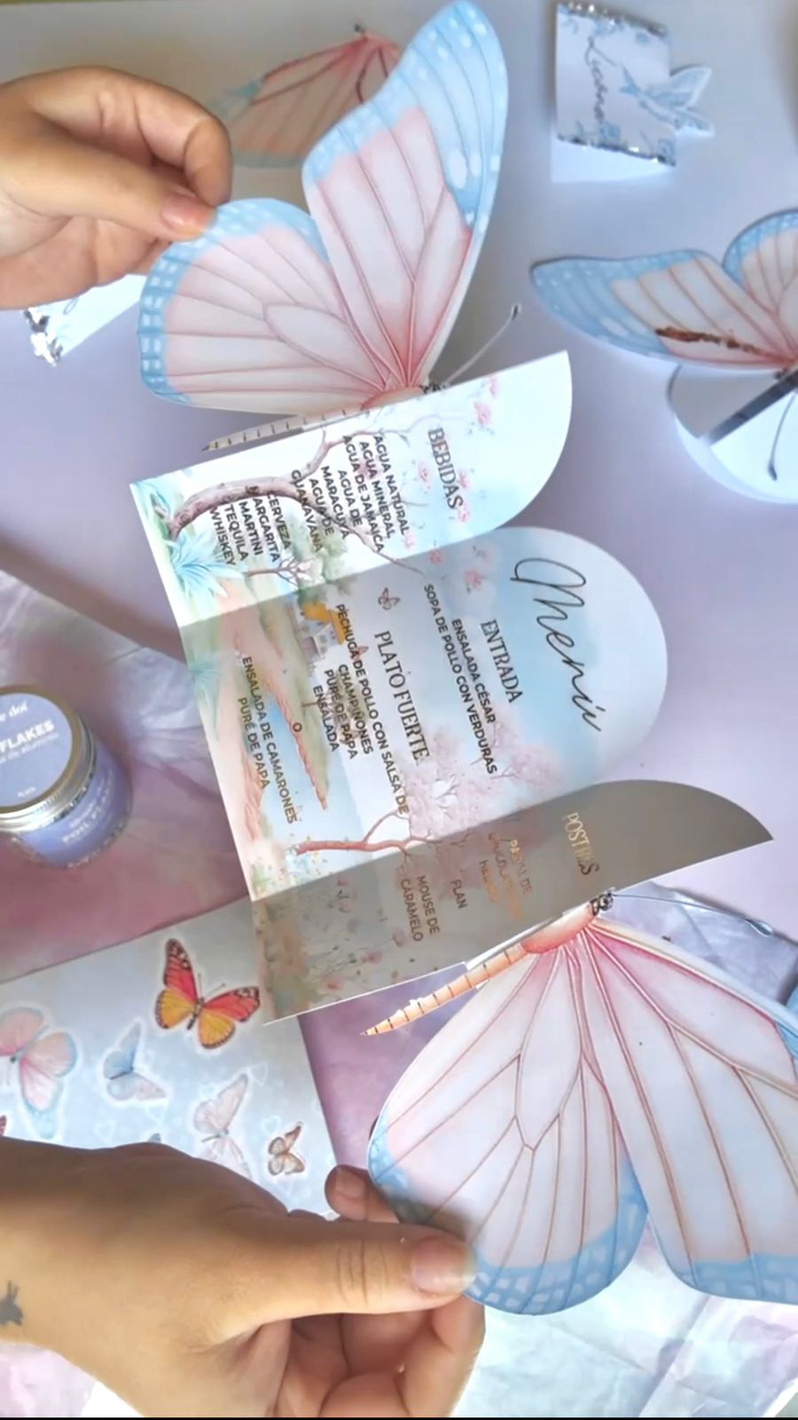 Butterfly Invitation - Template